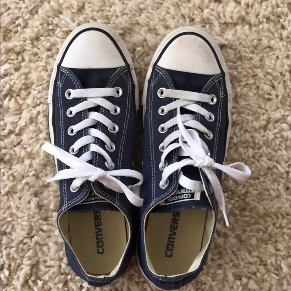 Blue converse